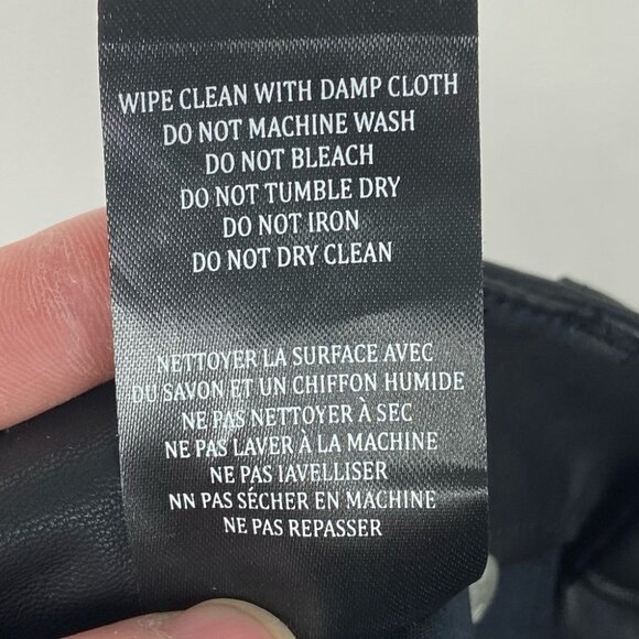 NWT Blank NYC Faux Leather Legging The Reade Crop Pants Size 26 New With Tags - Picture 8 of 11